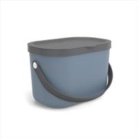 Rotho ALBULA Bio Afvalbakje 3.2L Blauw - thumbnail