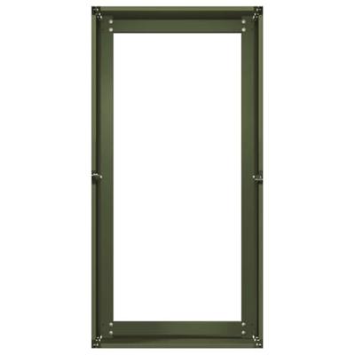 Plantenbak 40x80x40 cm koudgewalst staal olijfgroen Plantenbak 40x80x40 cm koudgewalst staal olijfgroen