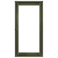 Plantenbak 40x80x40 cm koudgewalst staal olijfgroen - thumbnail