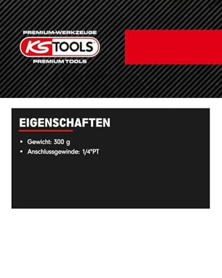 KS Tools 515.1216 Pneumatisch spoelpistool 6.3 bar