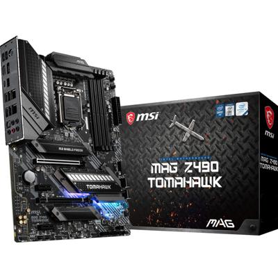 MSI MAG Z490 TOMAHAWK moederbord Intel Z490 LGA 1200 (Socket H5) ATX MSI MAG Z490 TOMAHAWK moederbord Intel Z490 LGA 1200 (Socket H5) ATX