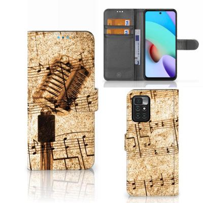 Xiaomi Redmi 10 | Telefoonhoesje met foto | Bladmuziek
