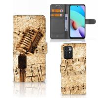 Xiaomi Redmi 10 | Telefoonhoesje met foto | Bladmuziek - thumbnail