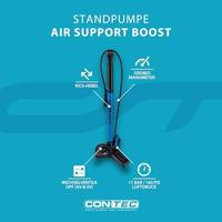 CONTEC hogedruk handpomp "air support booster". ct hand compressors air support boost black/blue - thumbnail