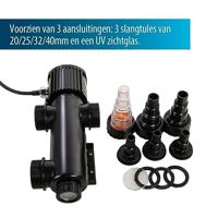Aquaforte GUV-209 UV-C Unit 9W - Effectieve Algenbestrijding voor Vijver tot 8m³ - thumbnail