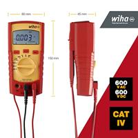 Wiha Digitale multimeter tot 600 V AC, CAT IV meetapparaat - thumbnail
