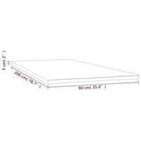 Dekmatras 90x200x5 cm - thumbnail