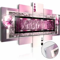 Afbeelding op acrylglas - Droom in het roze, 5luik - thumbnail