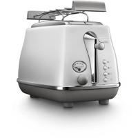 Broodrooster - DELONGHI - CTOC2103.W - 900 W - 2 sleuven - Wit - thumbnail