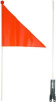 Edge veiligheidsvlag oranje deelbaar - thumbnail