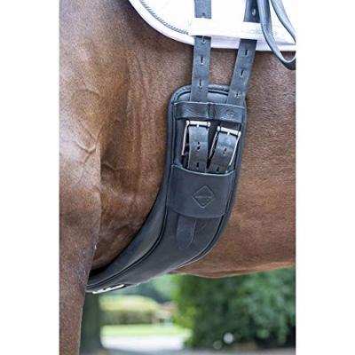 LeMieux Gel Tek Anatomic Curve dressuursingel zwart maat:65