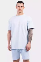 24 Uomo Basic T-Shirt Heren Lichtblauw - Maat XXL - Kleur: Lichtblauw | Soccerfanshop - thumbnail
