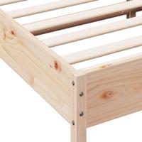 Bedframe zonder matras massief grenenhout 200x200 cm - thumbnail