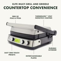 Greenpan contactgrill stainless steel - thumbnail