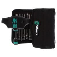 Wera kraftform kompakt 400, 17-delig dopsleutel (zwart/groen)