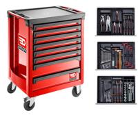 Facom spotlightbnl roll.8m3a gevulde gereedschapswagen rood - spotlightbnl - thumbnail
