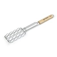Worstenklem uit chroom en rubberhout 51 cm fsc-100% BBQ Barbecook - Barbecook - thumbnail