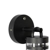 QAZQA Buiten wandlamp zwart IP44 met schemersensor - Ruben - thumbnail