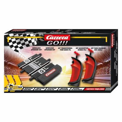 Carrera go!!! racebaanonderdeel - draadloos aansluitstuk en controllers Carrera go!!! racebaanonderdeel - draadloos aansluitstuk en controllers