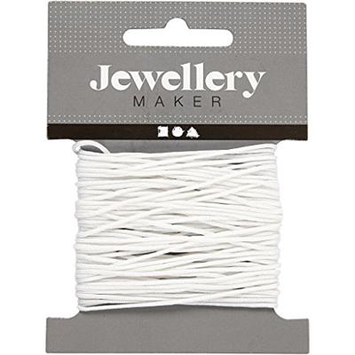 Creativ Company Macrame koord wit, 10m