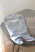 Deken BEABA Babynomade® met fleece voering gemêleerd grijs - thumbnail