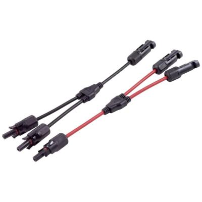 BKL Electronic 2800017 2/1 Y-stekker 4 mm² Kabellengte 0.30 m BKL Electronic 2800017 2/1 Y-stekker 4 mm² Kabellengte 0.30 m