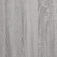 Opbergbankje 62x42x46 cm bewerkt hout grijs sonoma eikenkleurig - thumbnail