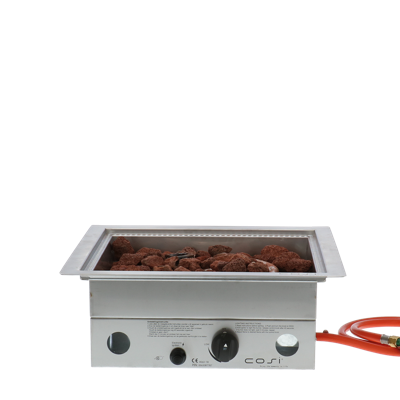 Cosi | Cosiburner Inbouwbrander | Square RVS