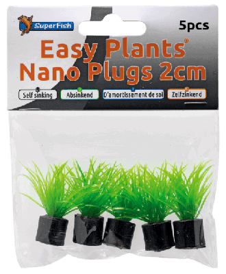 Easy Plants Nano Plug 2 Cm-5 St aquaria Superfish - Superfish