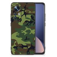 Xiaomi 12 | 12X Back Case Army Dark - thumbnail