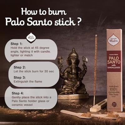 Sagrada Madre Palo Santo Wierook met Sandelhout