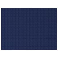 Verzwaringsdeken 150x200 cm 11 kg stof blauw - thumbnail