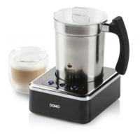 DOMO DO717MF Melkopschuimer RVS, Zwart 650 W - thumbnail