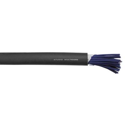 DAP MK-2022 20 parige studio-multicore per meter zwart