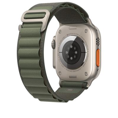 Apple Alpine Loop Apple Watch 42mm / 44mm / 45mm / 49mm Small Green