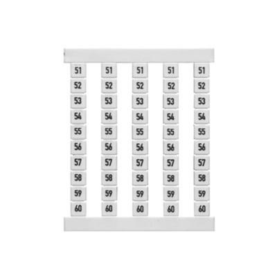 Weidmüller 0460660051 Wit 500 stuk(s)