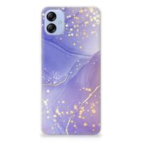 Smartphone hoesje voor Samsung Galaxy A04e Watercolor Paars - thumbnail