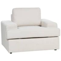 Beliani - ALLA - Fauteuil - Lichtbeige - Polyester - thumbnail