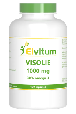 Elvitum Visolie 1000mg Capsules