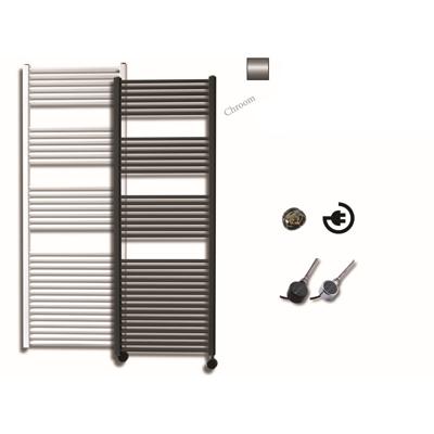 Elektrische Design Radiator Sanicare Plug En Play 172 x 60 cm Chroom Thermostaat Chroom 822 Watt Sanicare Elektrische Design Radiator Sanicare Plug En Play 172 x 60 cm Chroom Thermostaat Chroom 822 Watt Sanicare