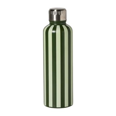 Drinkfles streep - groen - 500 ml