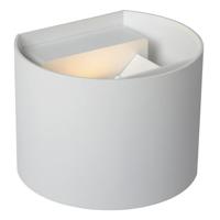 Lucide AXI - Wandspot / Wandlamp Badkamer - LED - 2x3,5W 2700K - IP54 - Verstelbare stralingshoek - Wit - thumbnail
