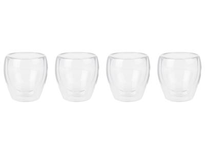 SILVERCREST Dubbelwandige glazen (Espresso, 4 stuks)