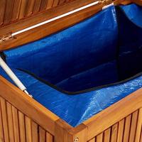 Tuinbox 200x50x58 cm massief acaciahout - thumbnail