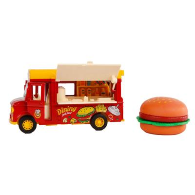 Foodtruck hamburger die-cast m. geluid