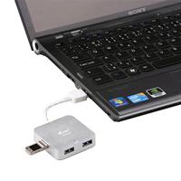 i-tec USB 3.0 Metal Passive HUB 4 Port usb-hub - thumbnail