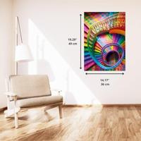 Clementoni legpuzzel compact colorboom trap, 500st. - thumbnail