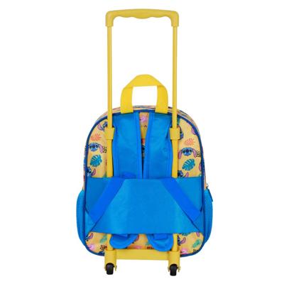 Lilo & Stitch 3D Backpack with Wheels Ocean Blue Small