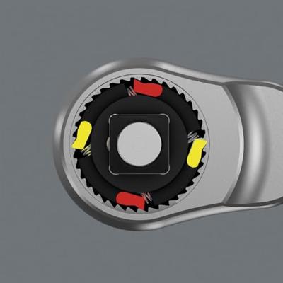 Wera 8003 A Zyklop Metal-ratel met doorsteekvierkant met 1/4"-aandrijving , 1/4 duim x 141.0 mm - 1 stuk(s) - 05004003001 - thumbnail
