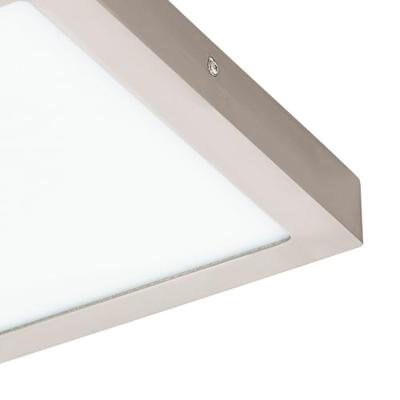 Eglo OpbouwlampFueva-C Square 30cm nikkel mat - 96681